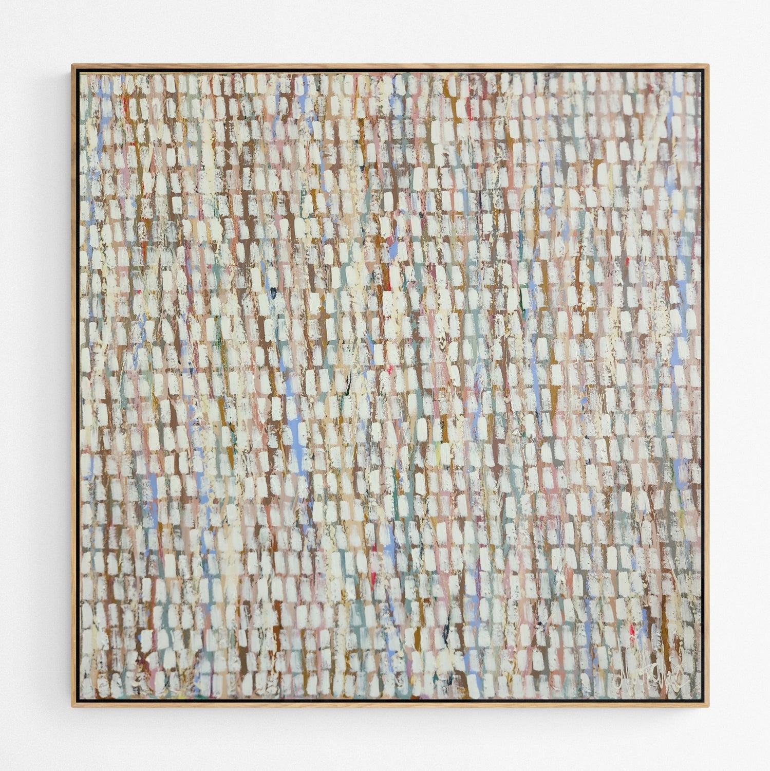 TALKING TO THE MOON | 122x122cm