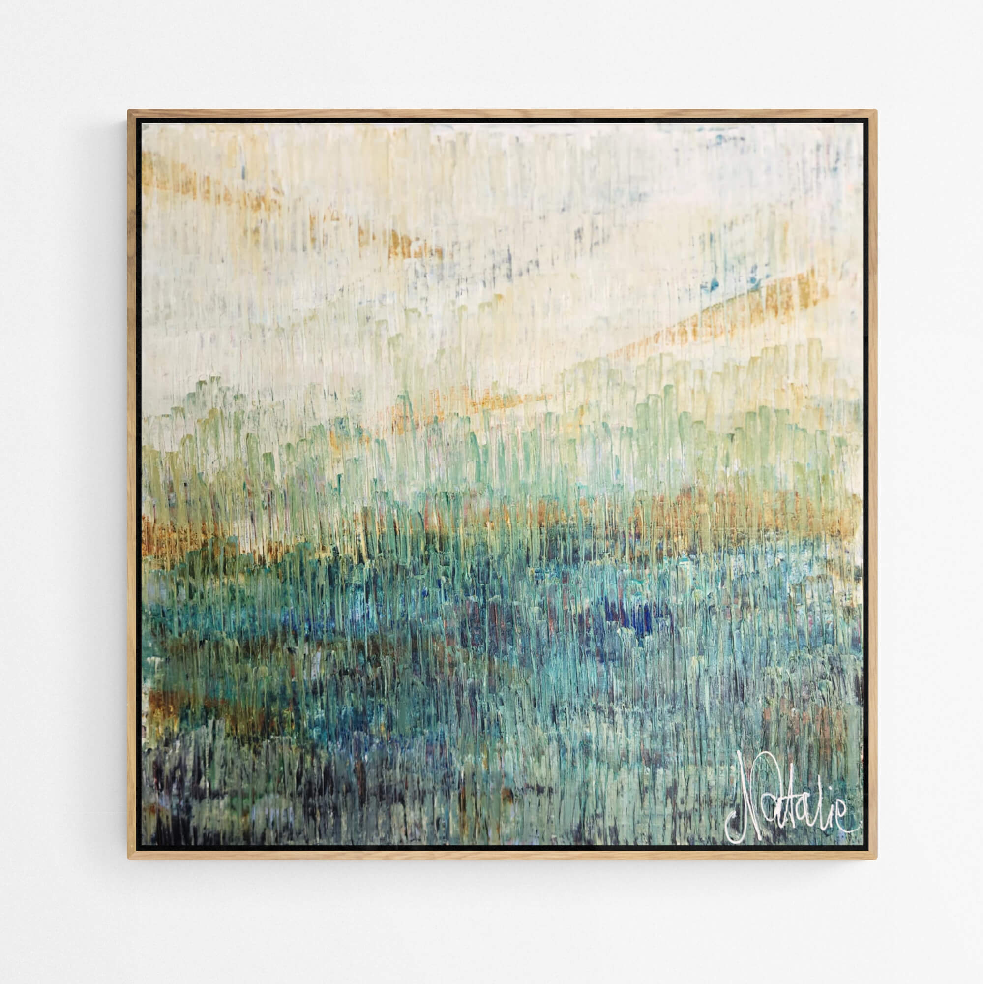 WHISPERS BENEATH | 76x76cm