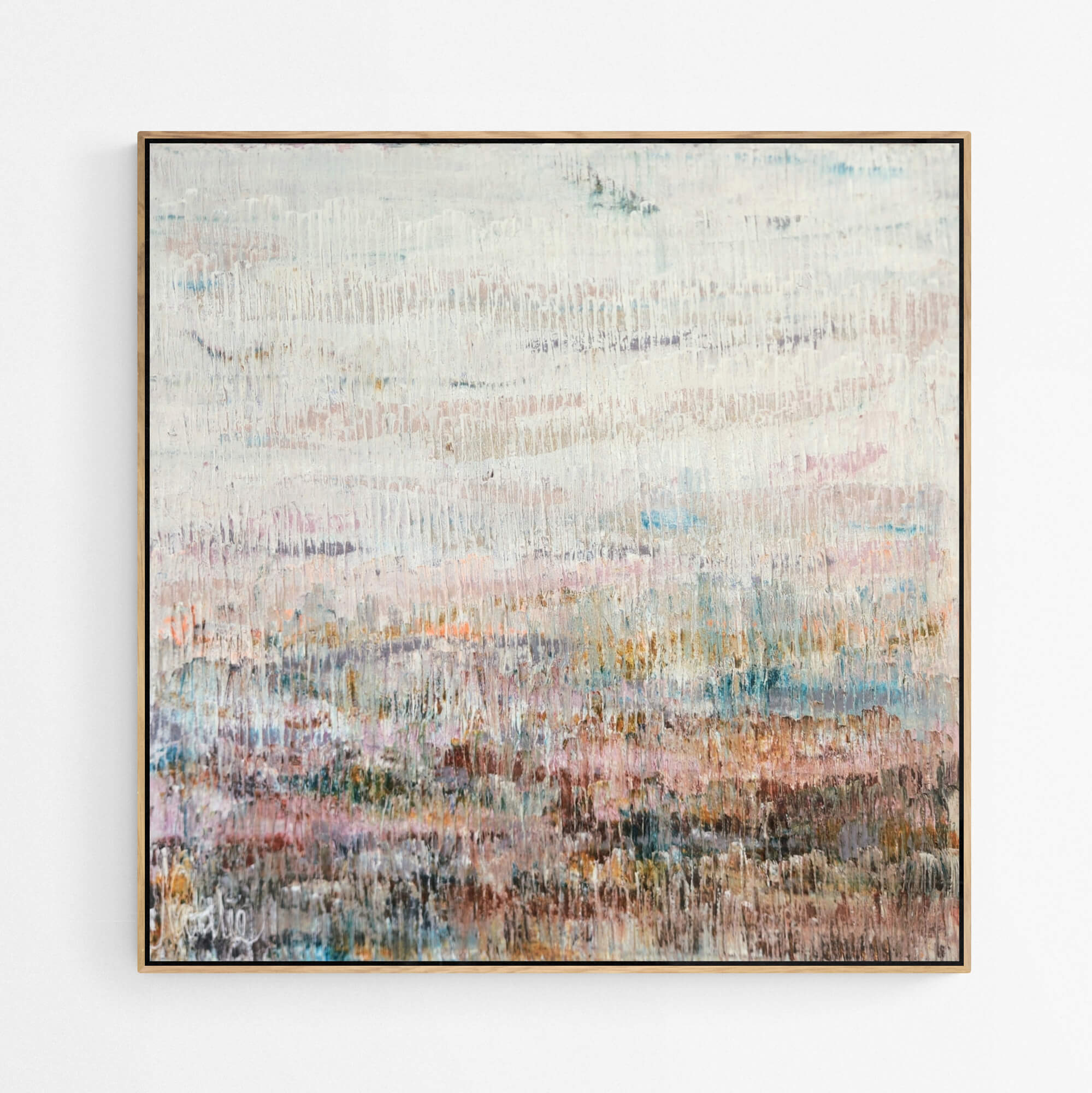 I'VE GOT TO FIND PEACE OF MIND | 101x101cm