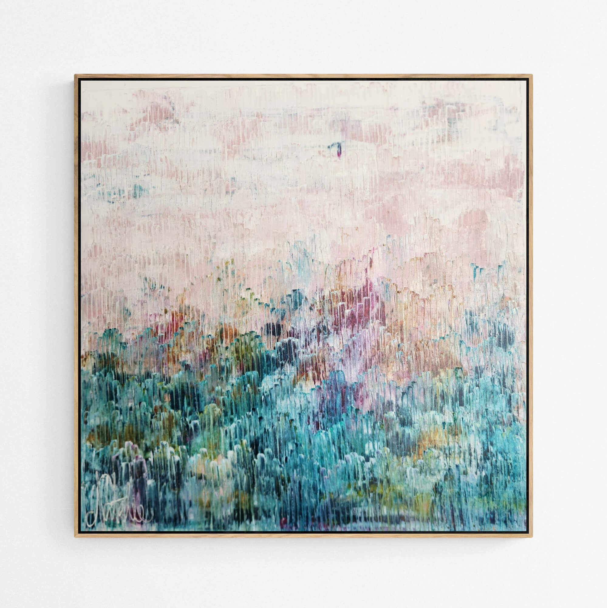 LOVE IS ALWAYS ON MY MIND | 101x101cm