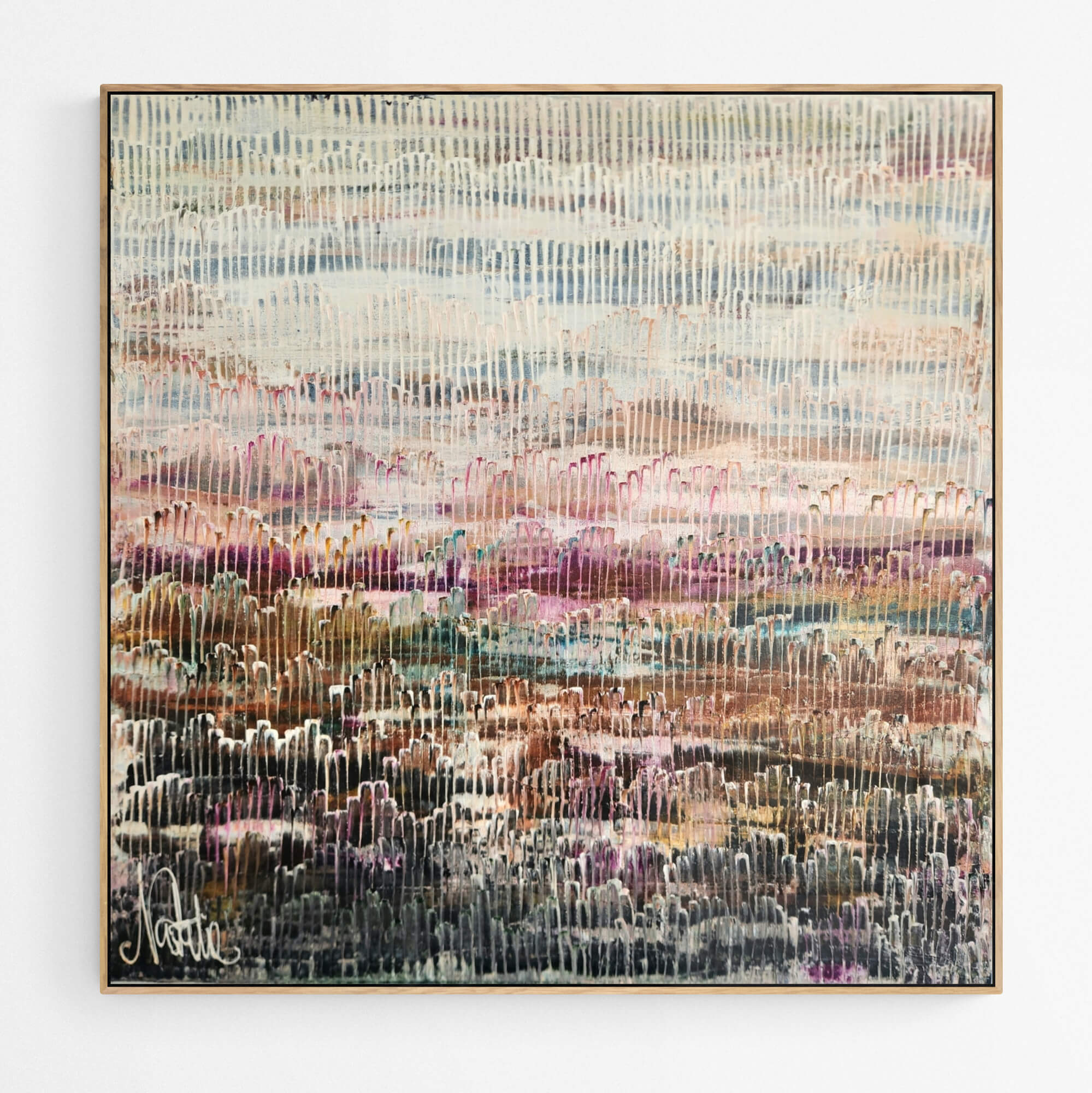 THE MYSTERIES OF THE DIVINE | 101x101cm