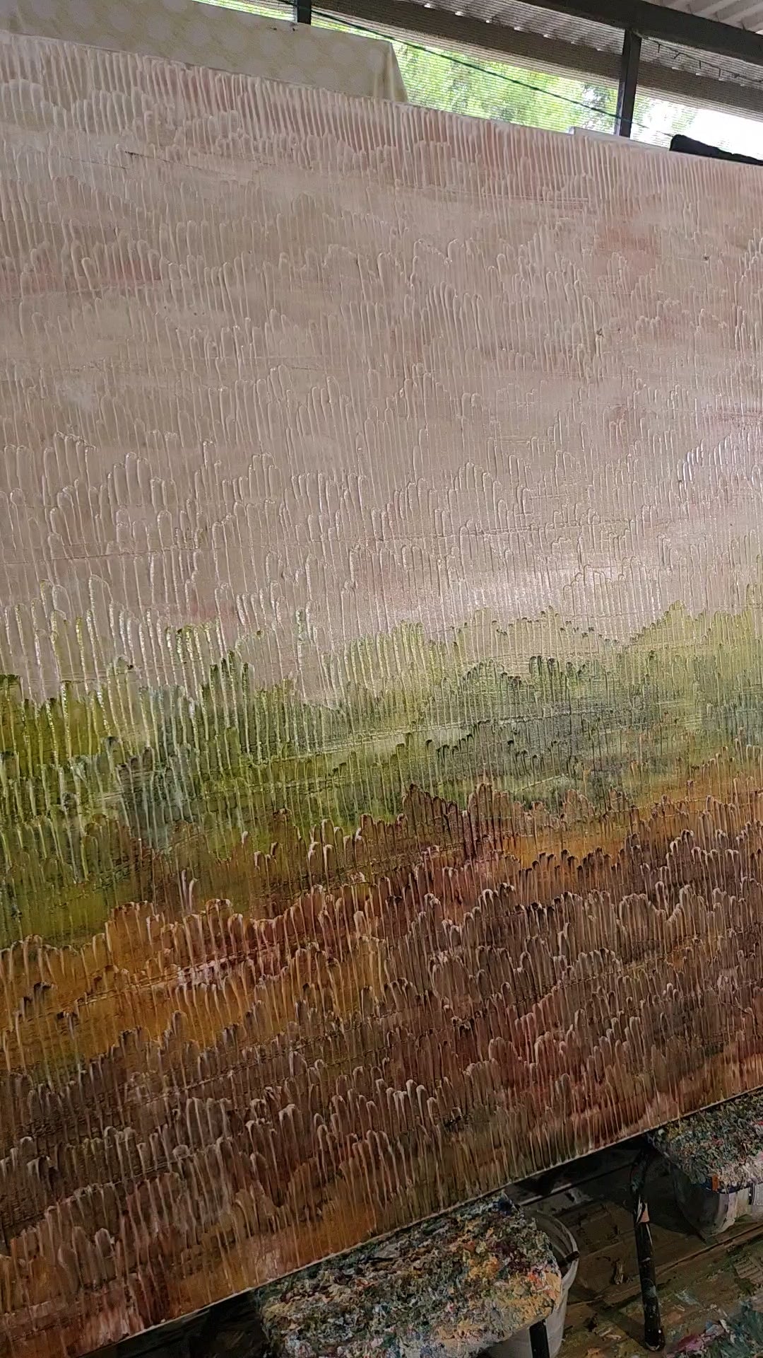 Load video: GOOD OMEN | 152x120cm