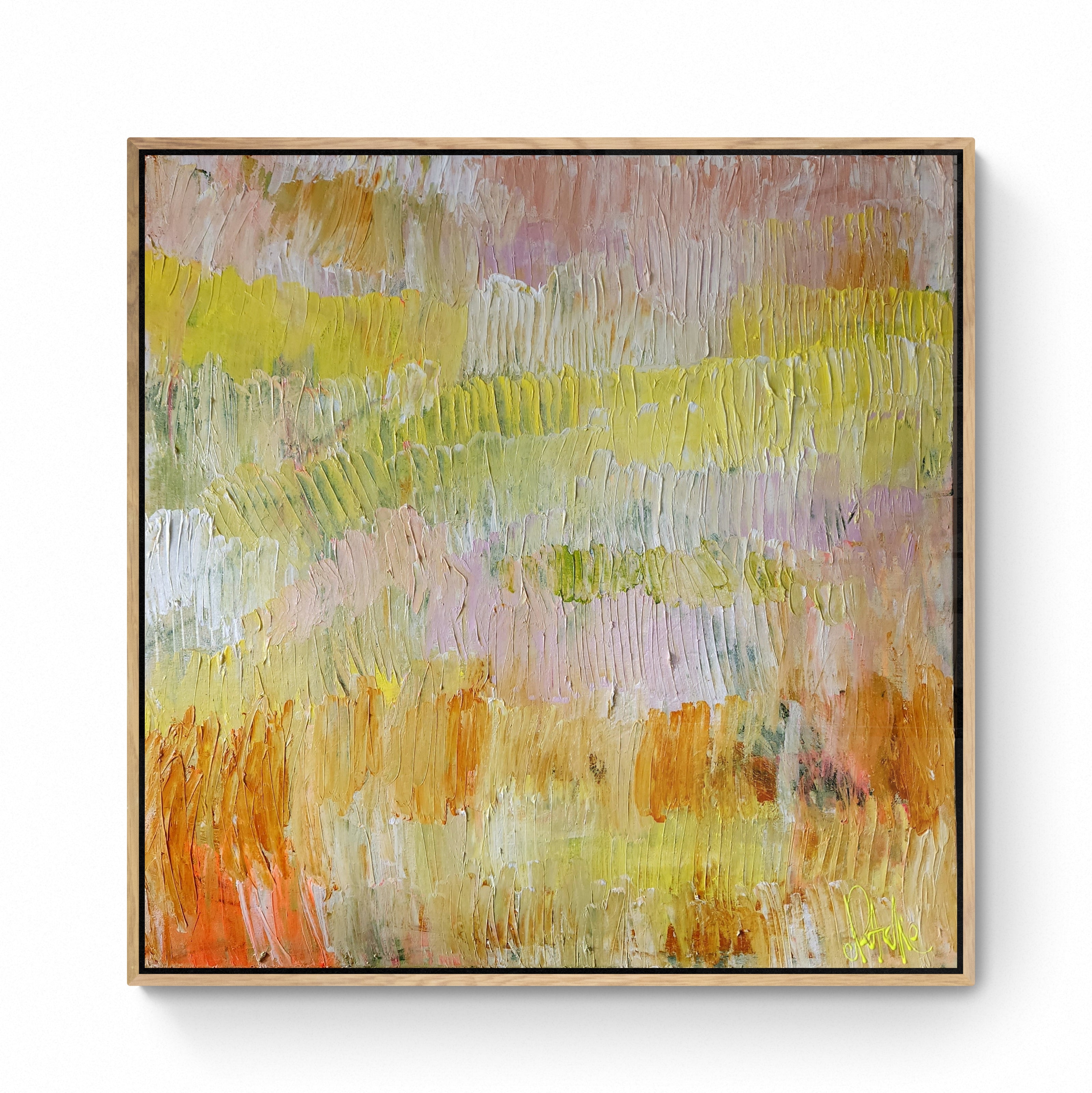 LIKE NO ONES WATCHING | 101x101cm