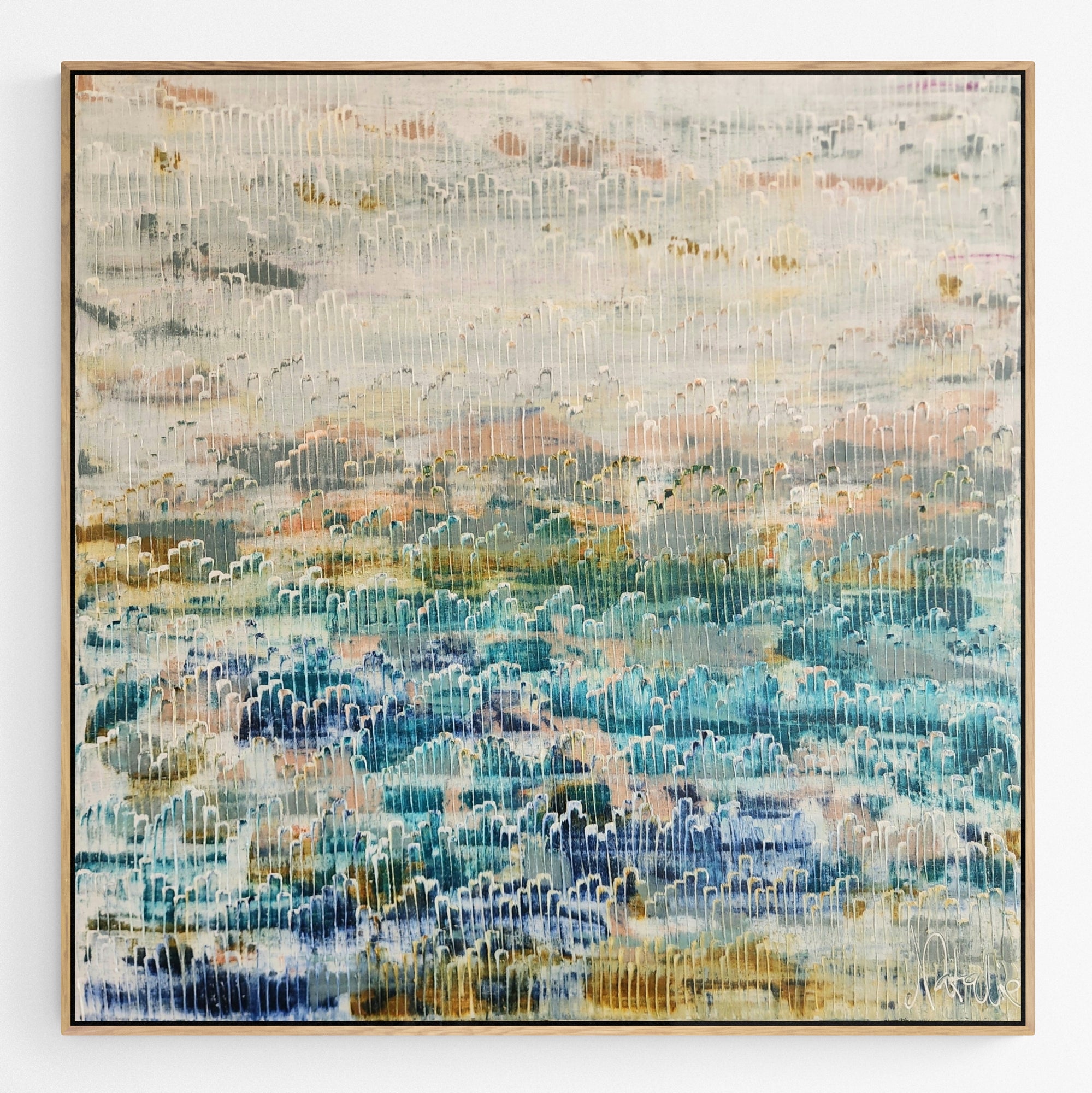 I HOPE THERE'S SOMEONE ABOVE ME | 122x122cm