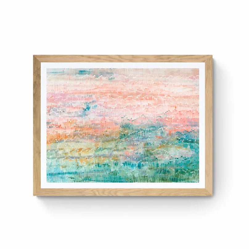 There must have been an angel by my side poster print