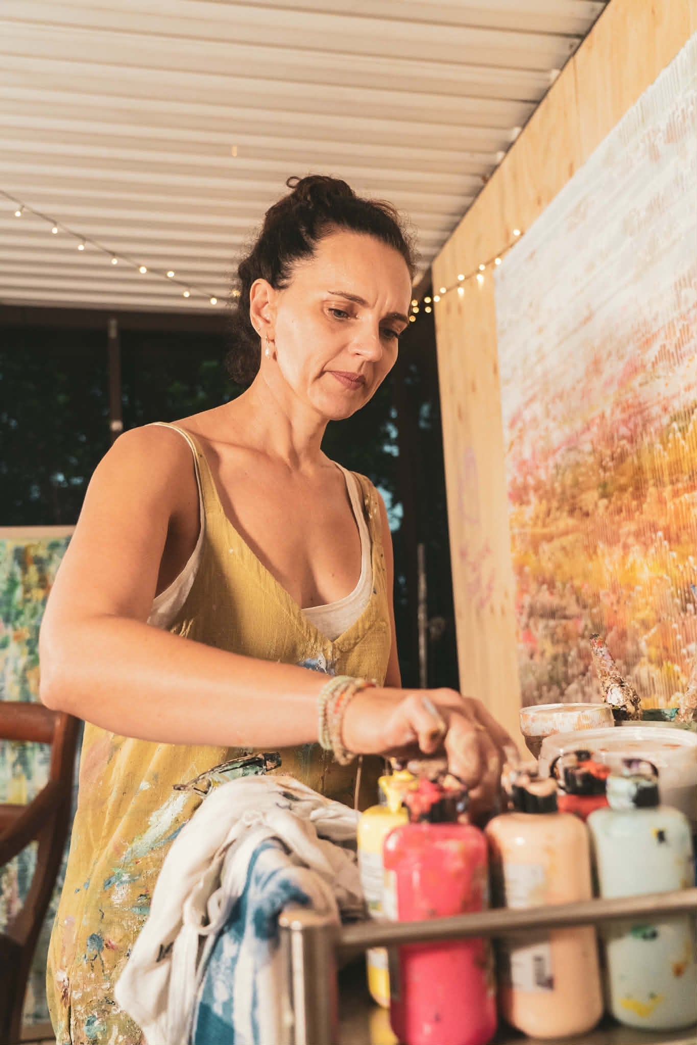 Waking Up in the Process: Painting Beyond the Ego