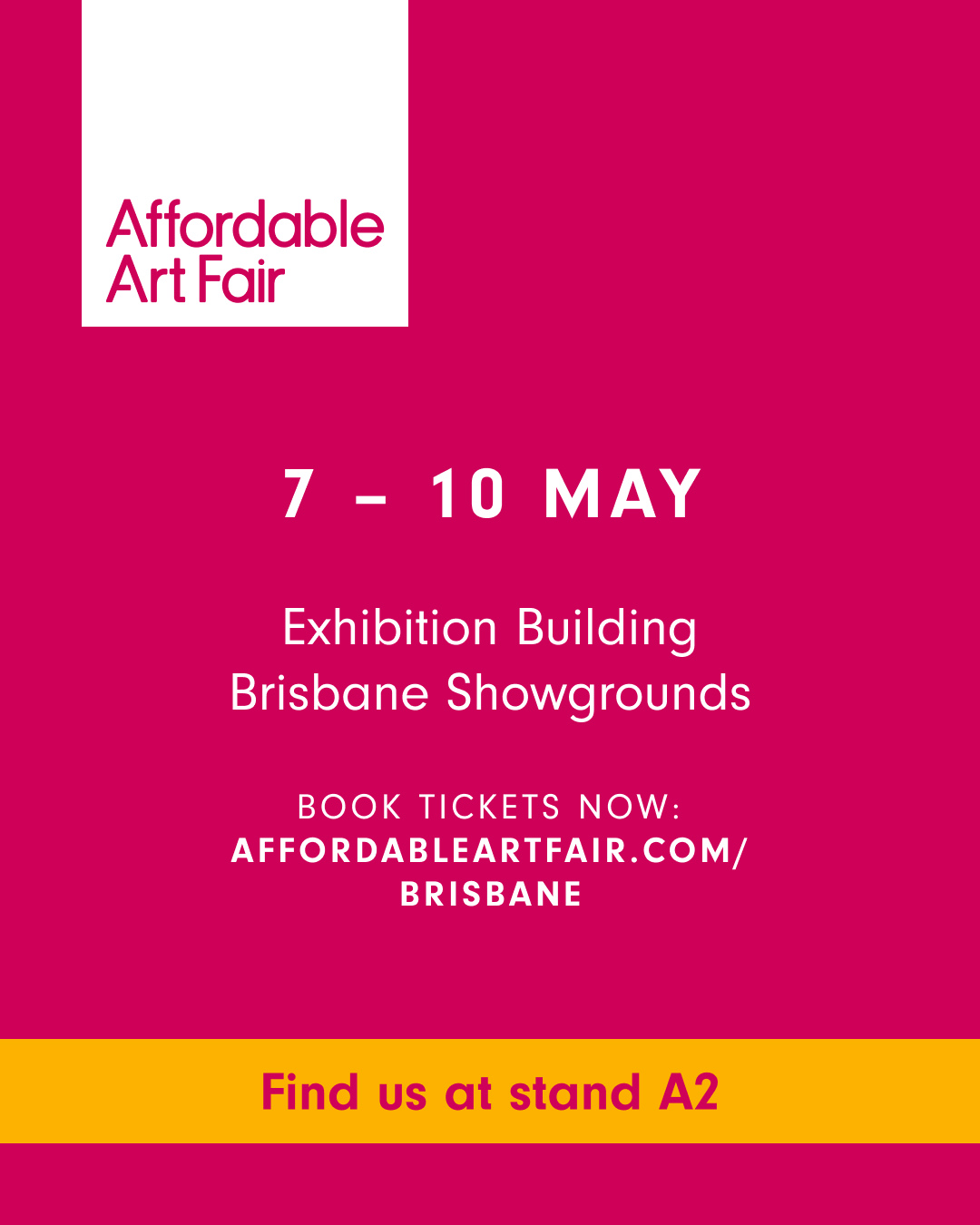 AFFORDABLE ART FAIR BRISBANE 2026
