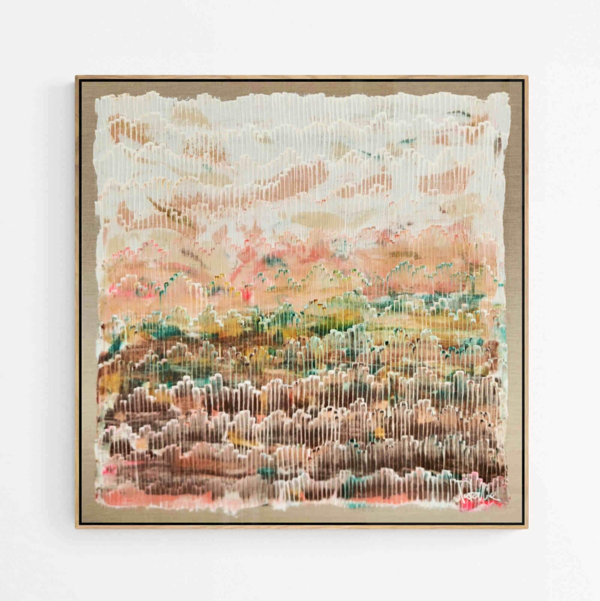 I WANT TO SEE YOU AGAIN | 101x101cm