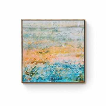 MORNING SWIM | 76x76cm
