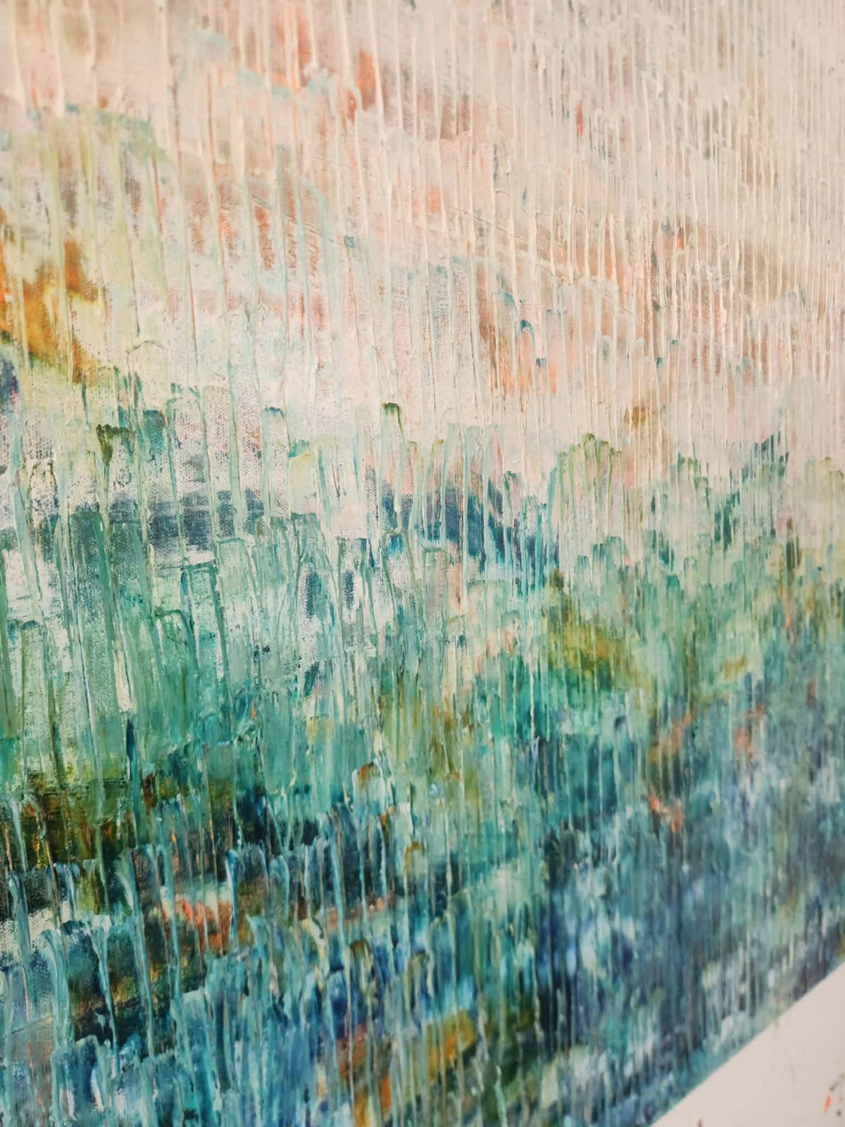 Light Up original abstract painting by Natalie Uhrik