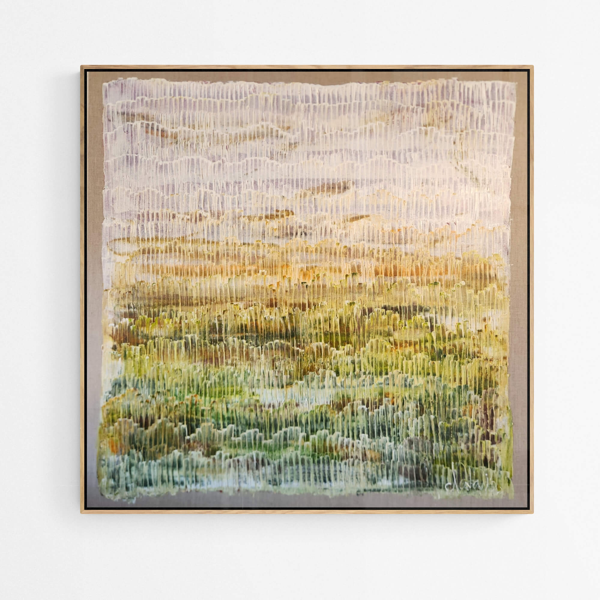 SENDING LIGHT | 101x101cm