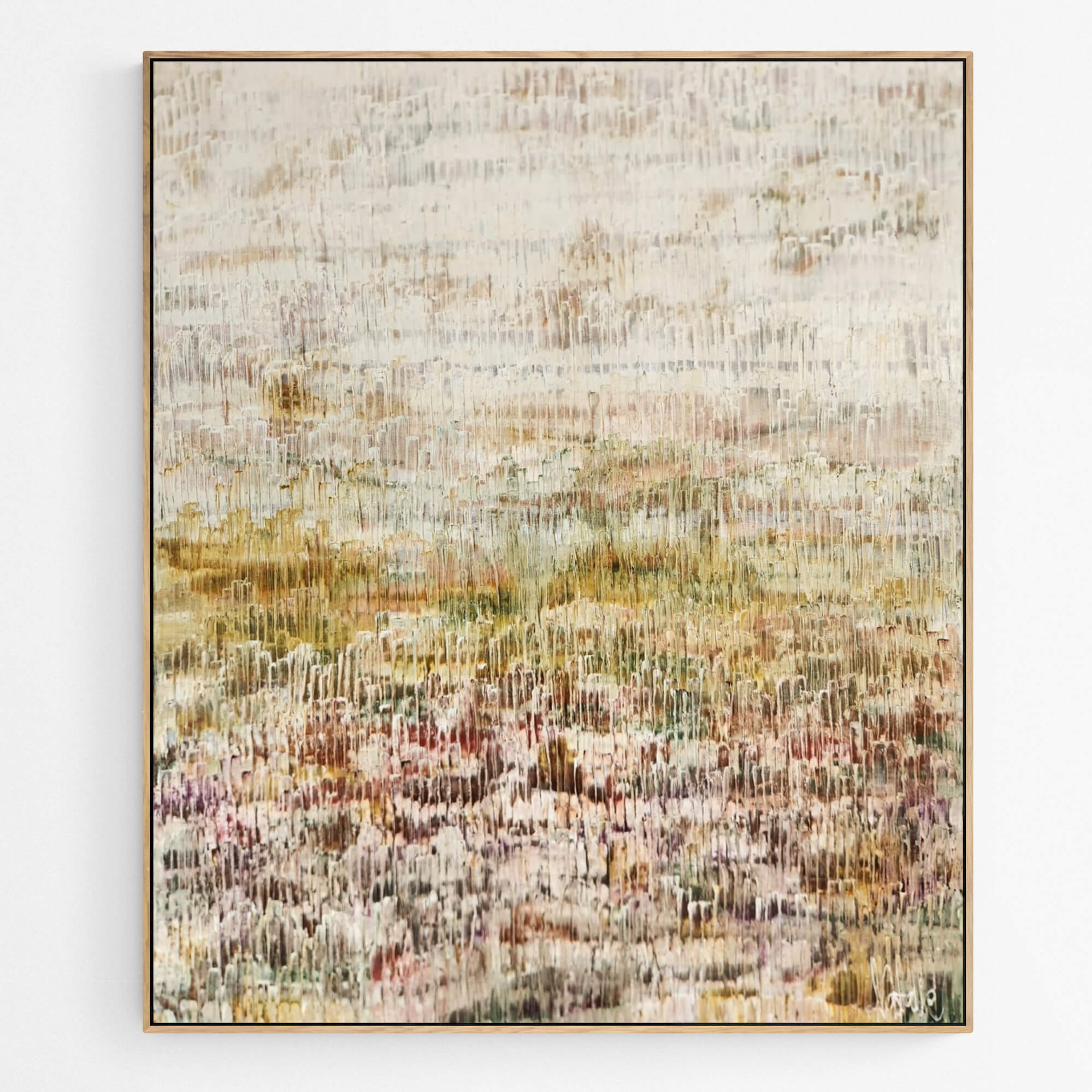 SOMETHING BEAUTIFUL BEGINS | 101x122cm