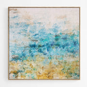 THE WORLD BECAME STILL | 122x122cm