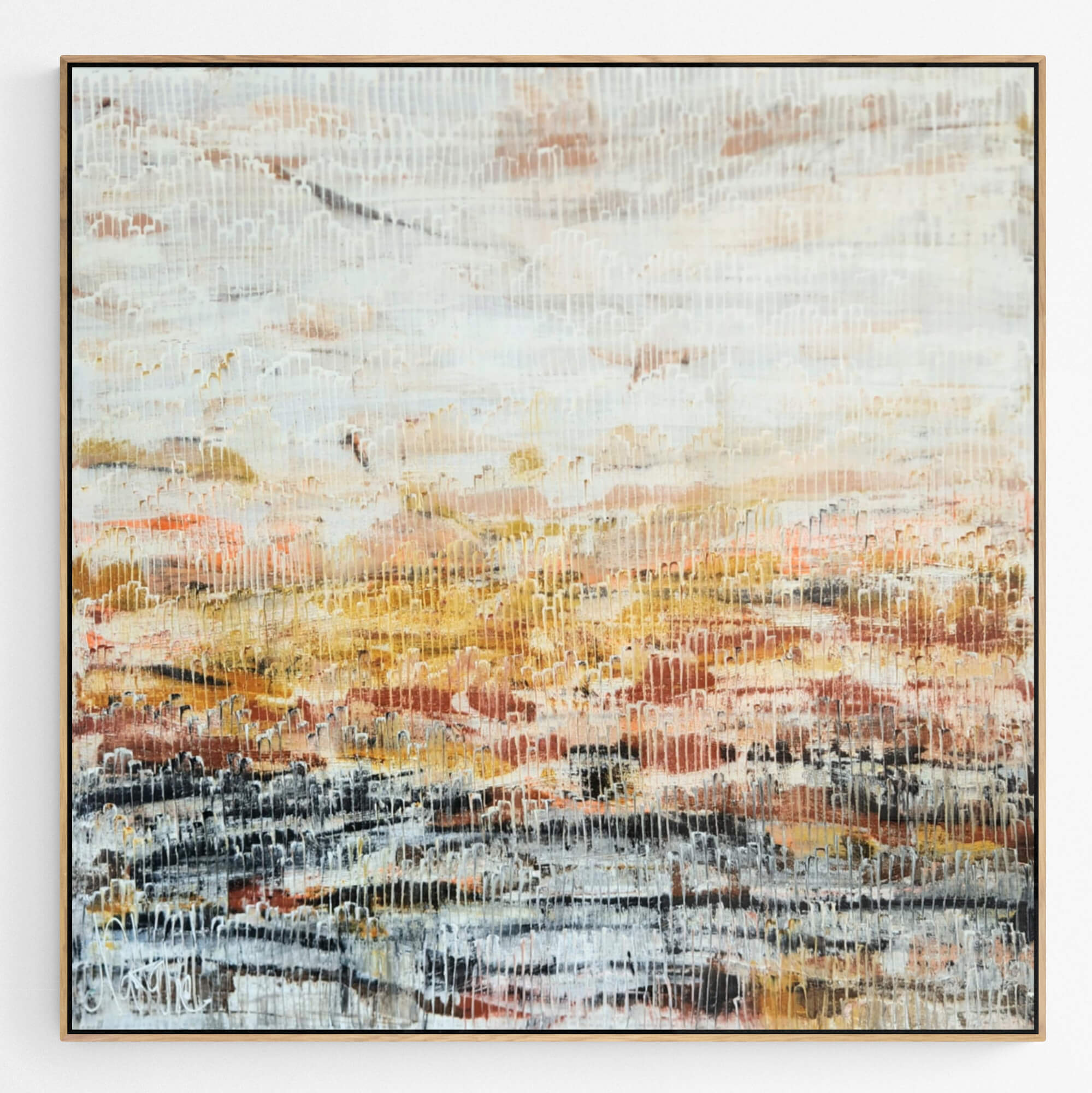 THE LONGEST LIGHT | 122x122cm