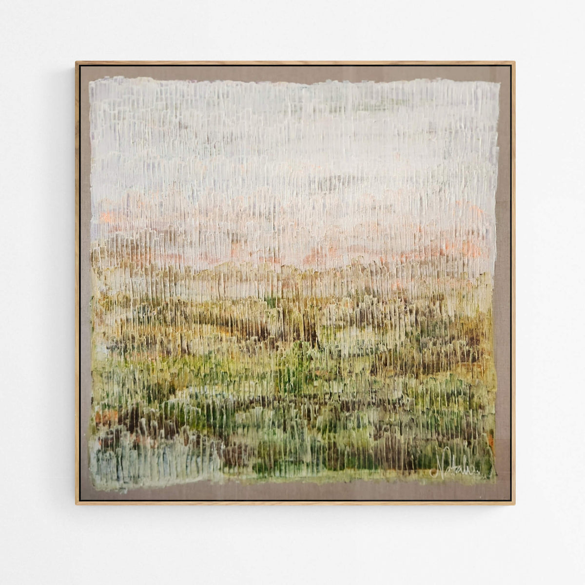 SENDING LIGHT | 101x101cm