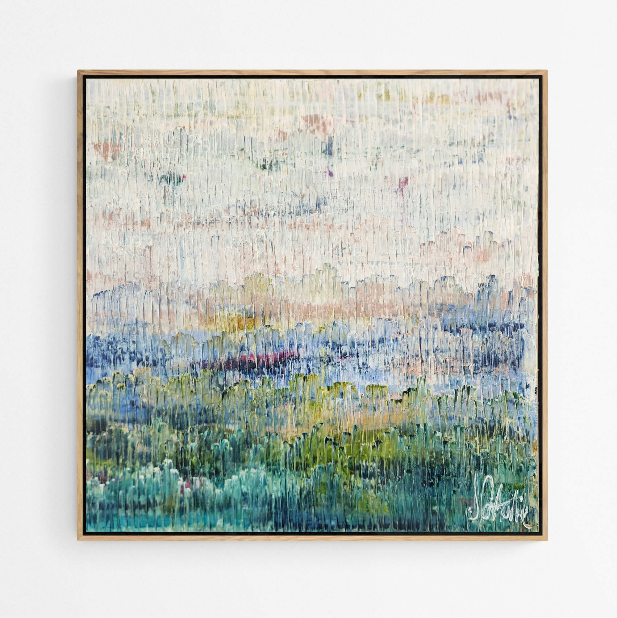 I FEEL ALIVE | 76x76cm