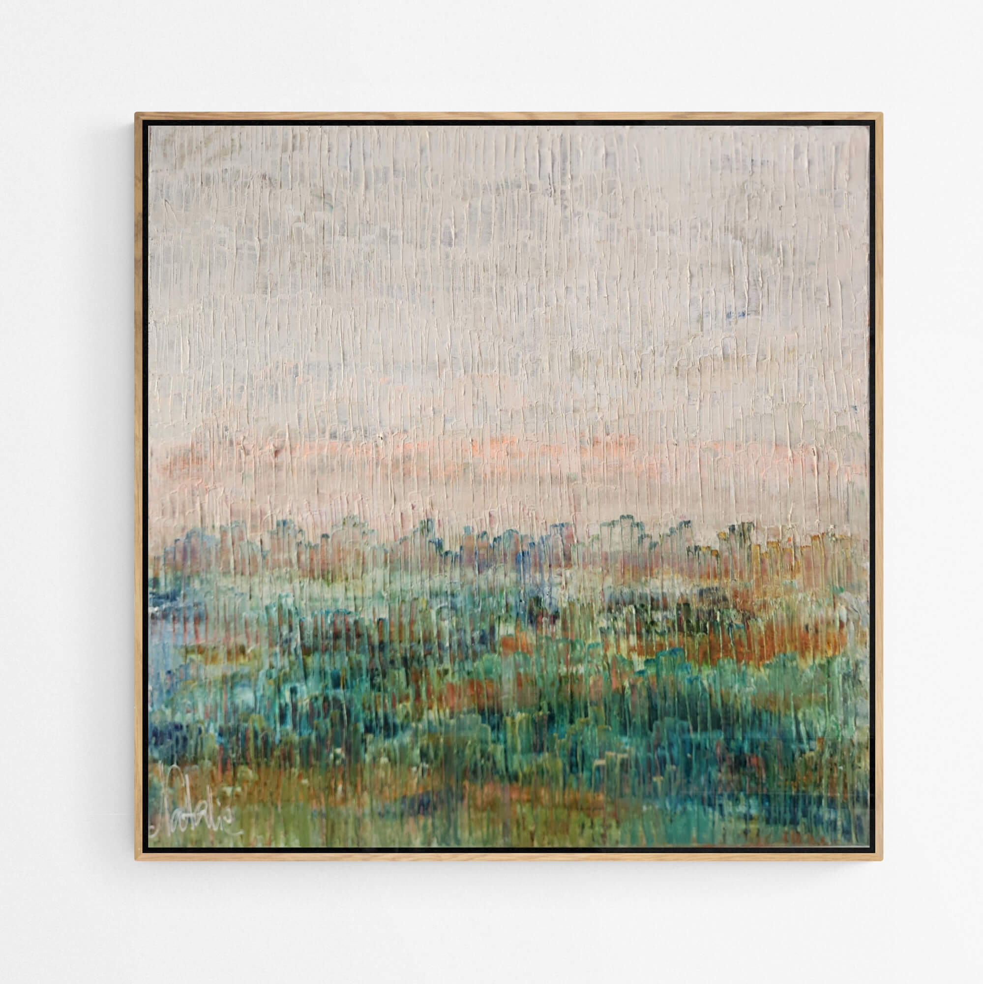THE LONG QUIET | 76x76cm