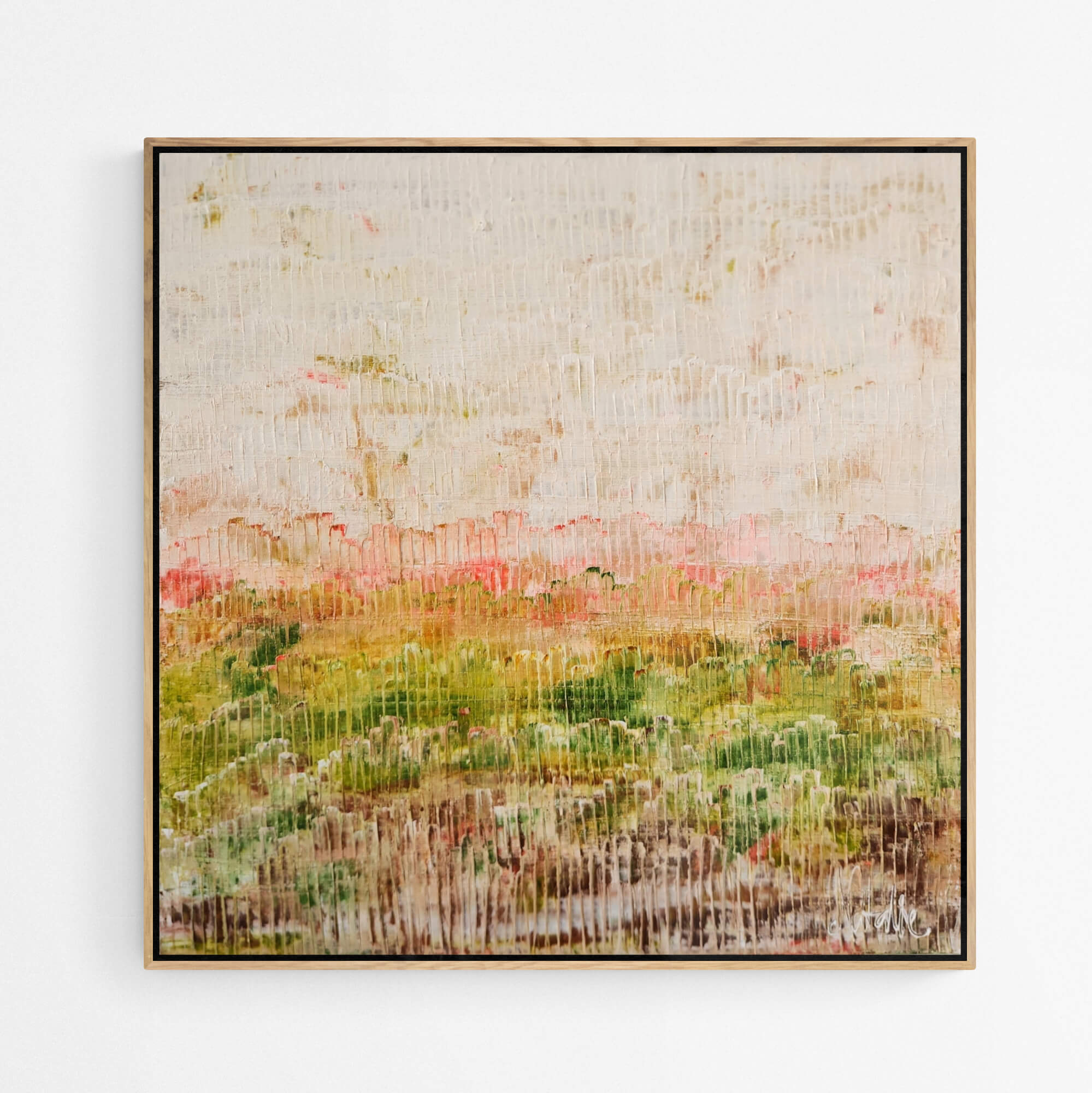 THE GENTLE RETURN | 76x76cm