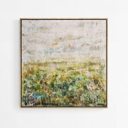 GREEN QUIET | 76x76cm