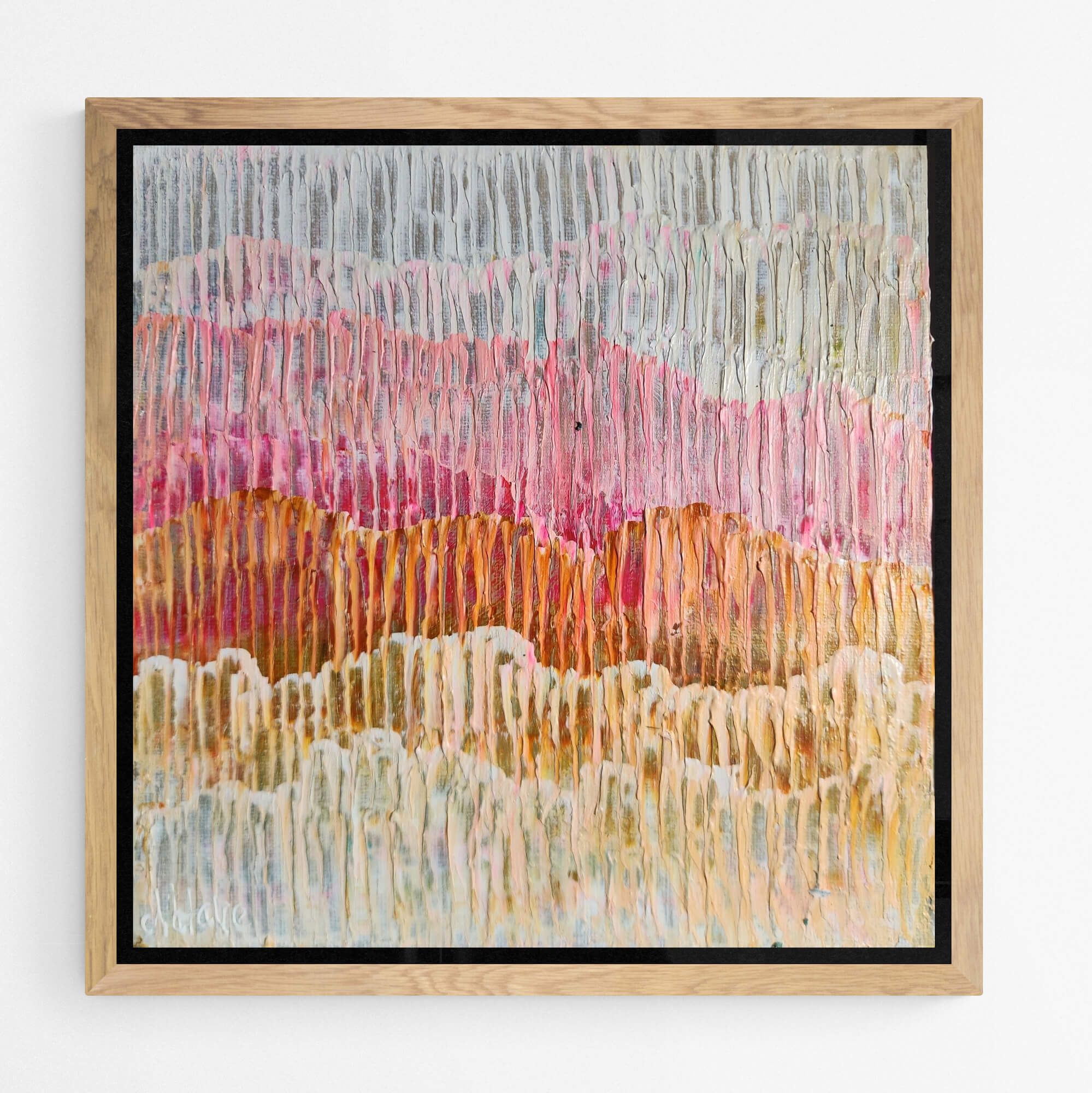 ROSE COLOURED SKY | 20x20cm