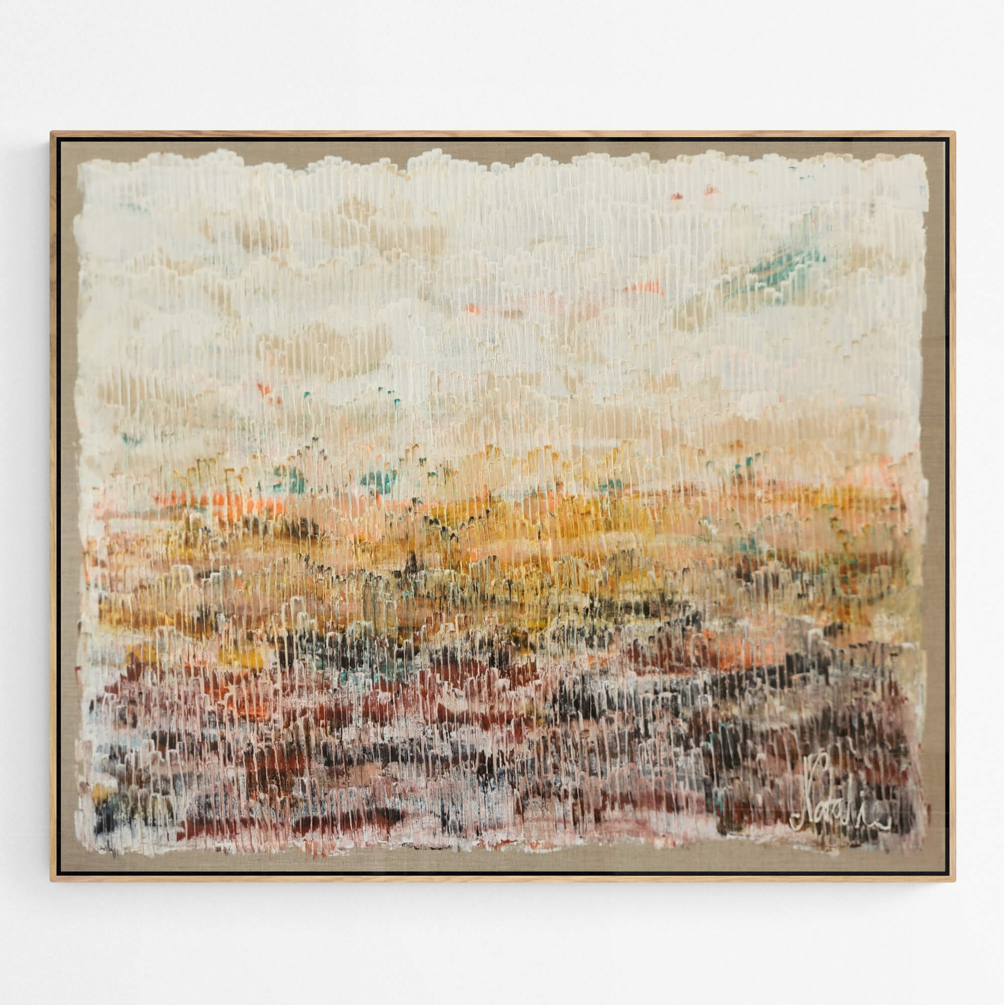 HELD IN WARMTH | 122x101cm