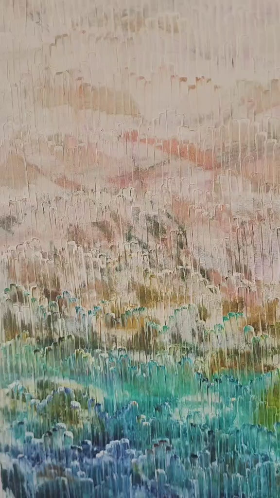 Load video: I SPENT THE WHOLE TIME LOST IN THE CLOUDS | 101x101cm