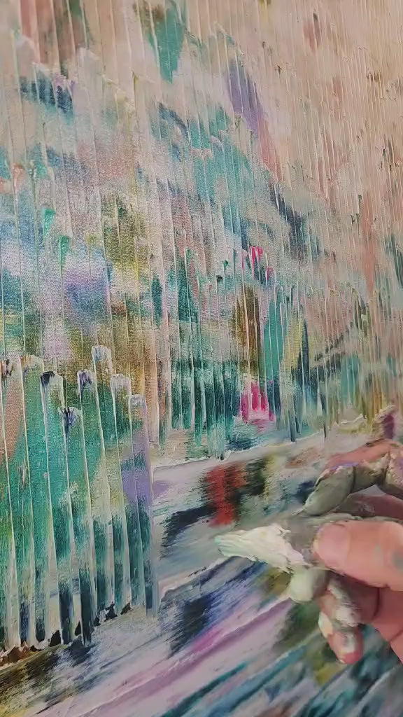Load video: HOLY SHIT, LIFE IS FUCKING BEAUTIFUL | 200x150cm