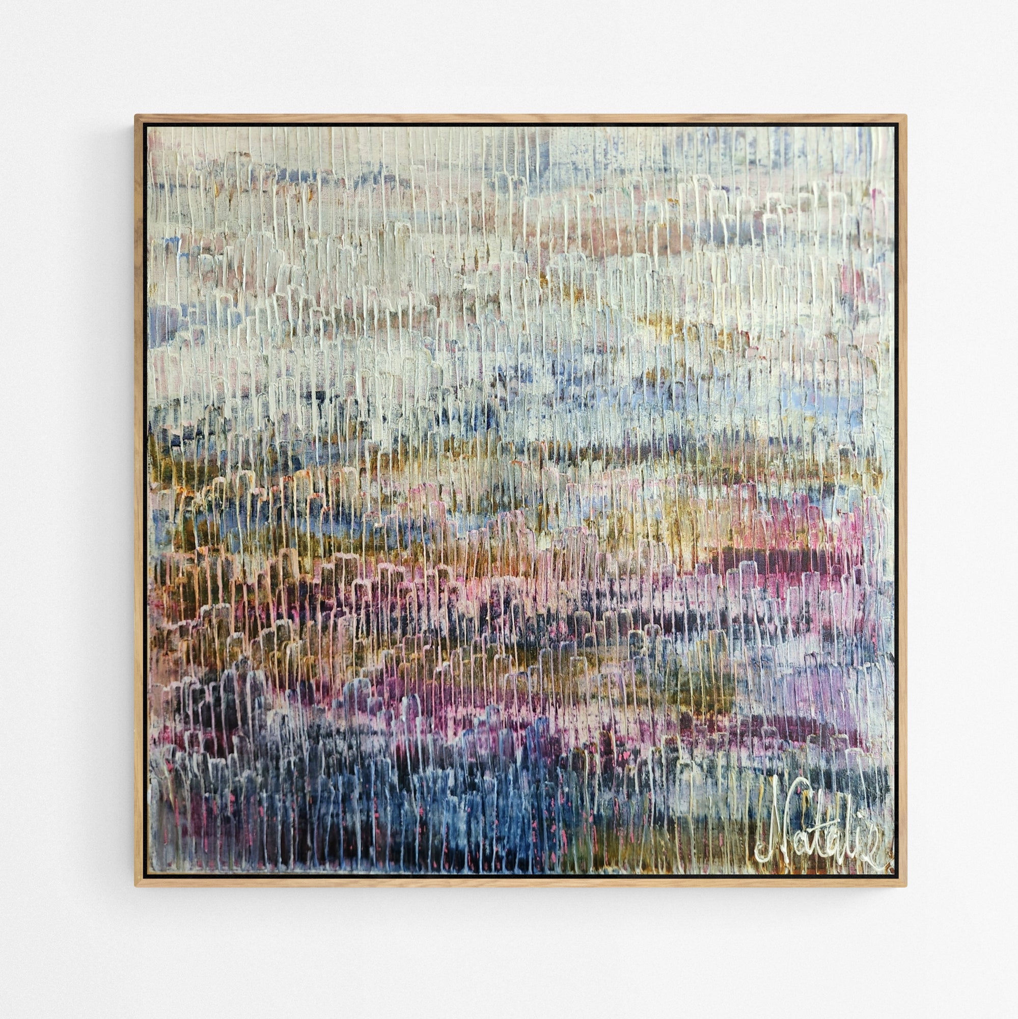 MOONLIT WHISPERS | 76x76cm