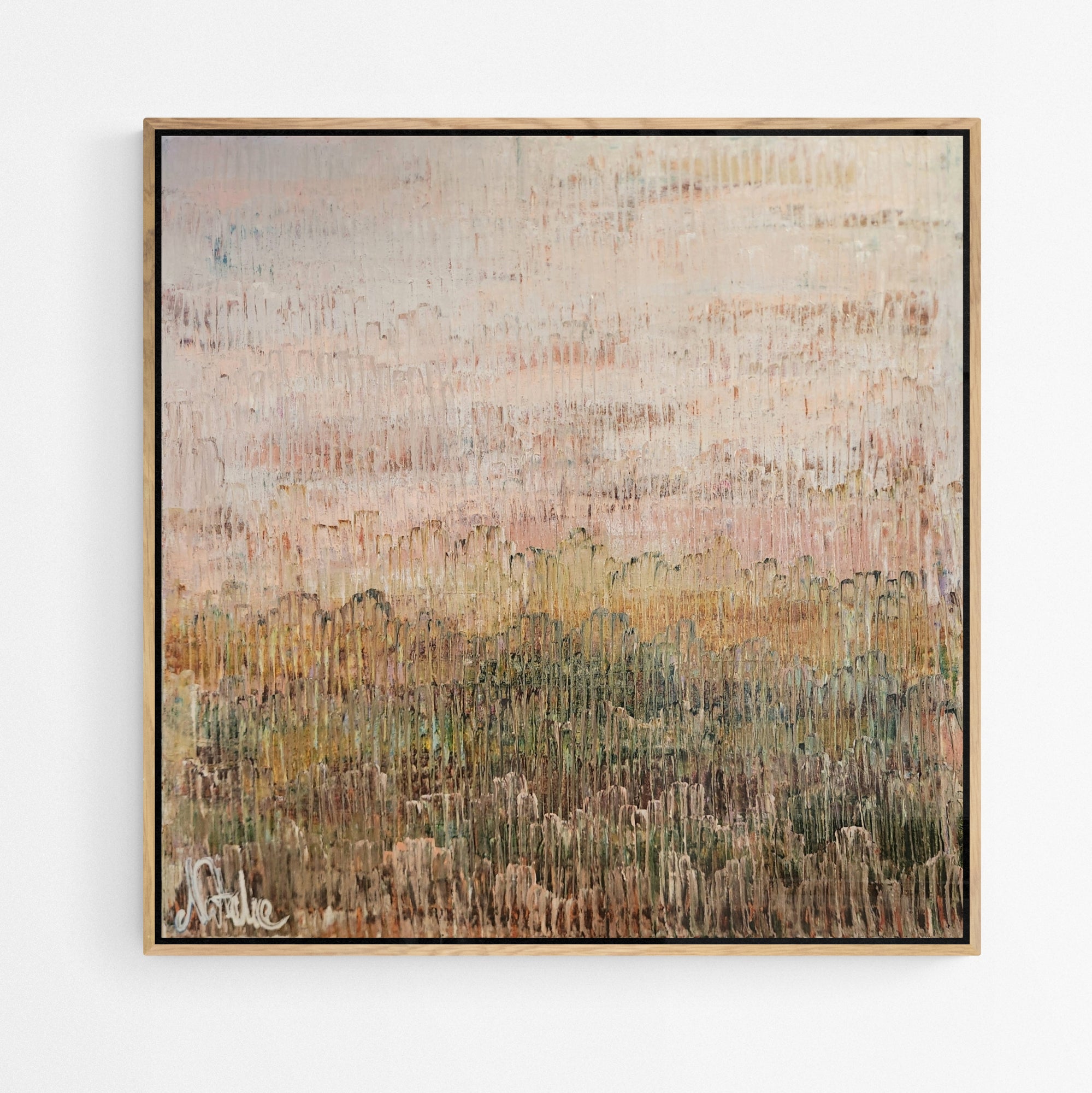 NEPTUNE'S GLOW | 76x76cm