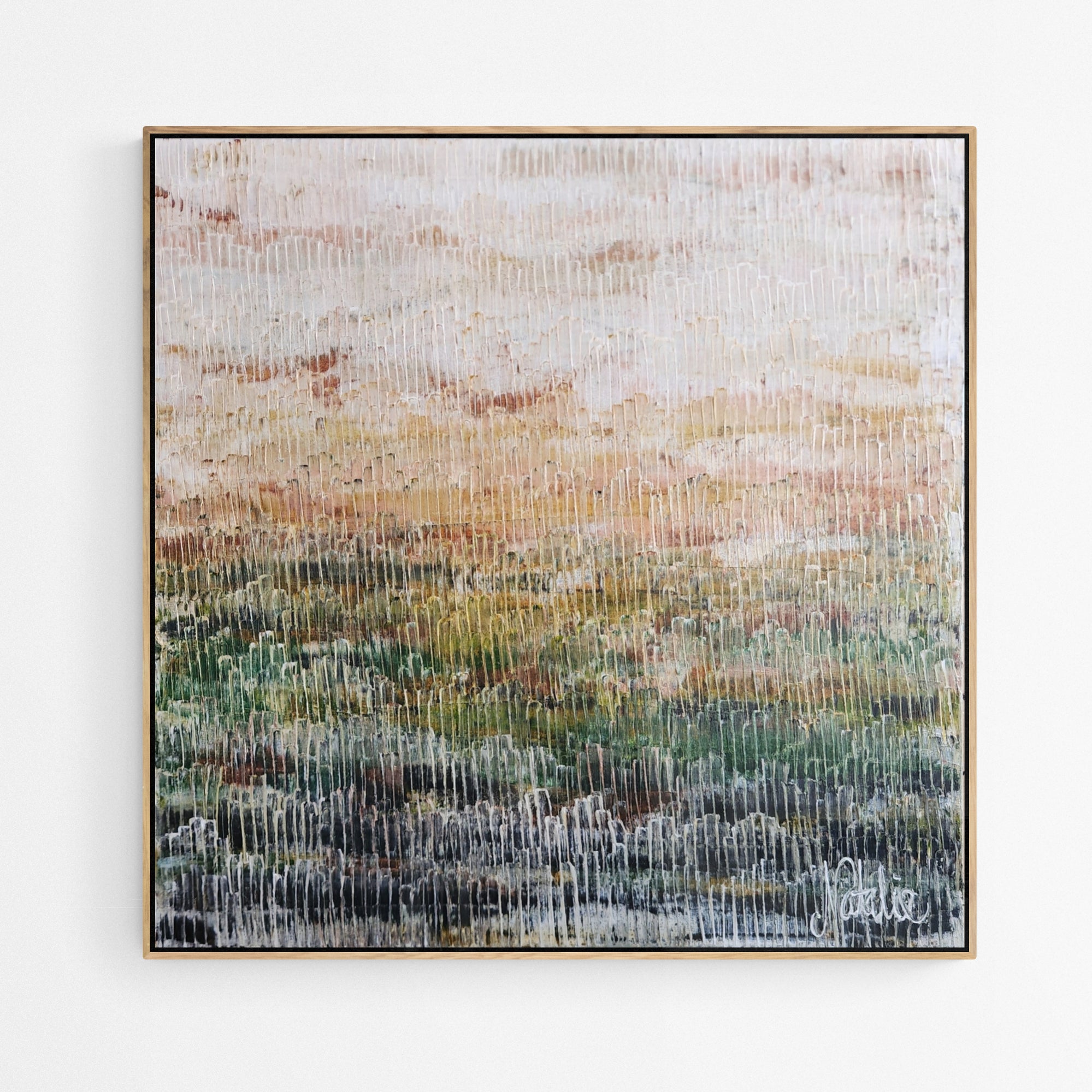 BELIEVE YOU'LL MAKE IT THROUGH | 101x101cm