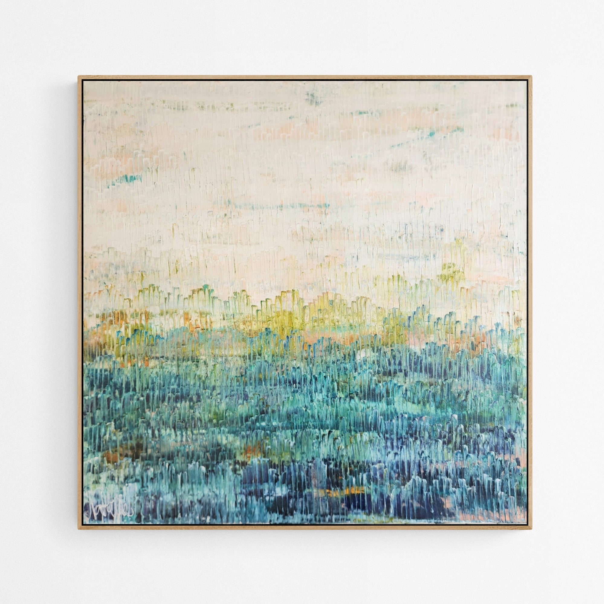 BE SEEN WITH ME  | 101x101cm