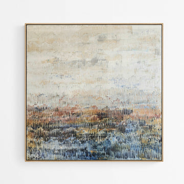 TAKE A BREATH AND STEEP | 101x101cm