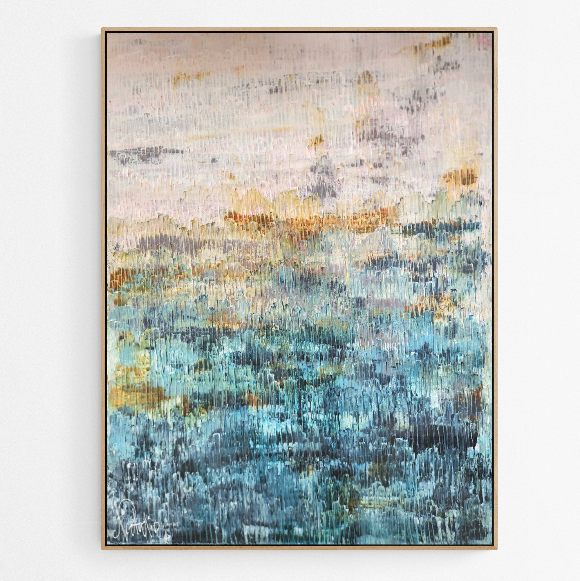 MEDITATIVE CURRENTS | 90x120 cm
