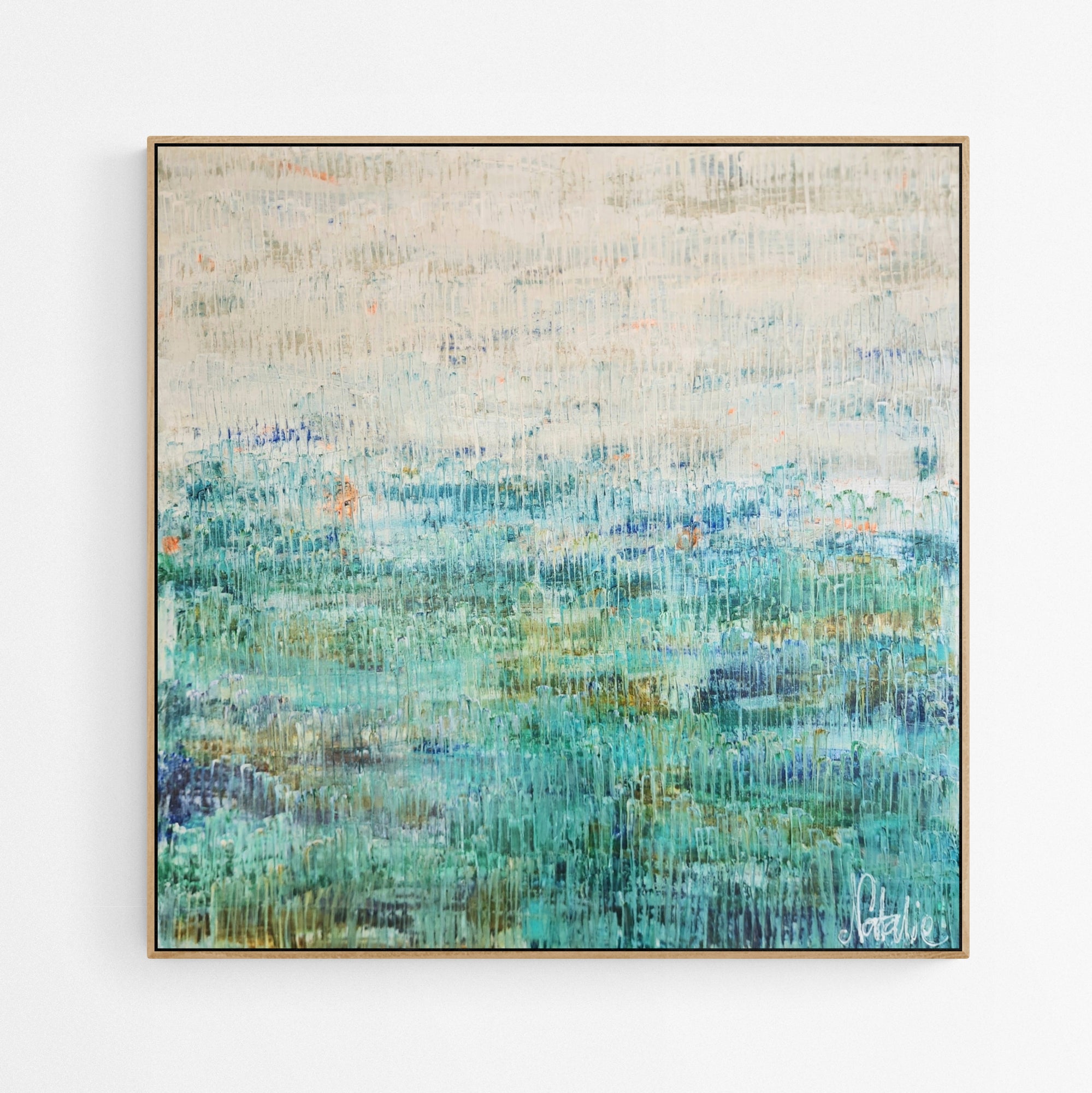 COSMIC TIDE | 101x101cm